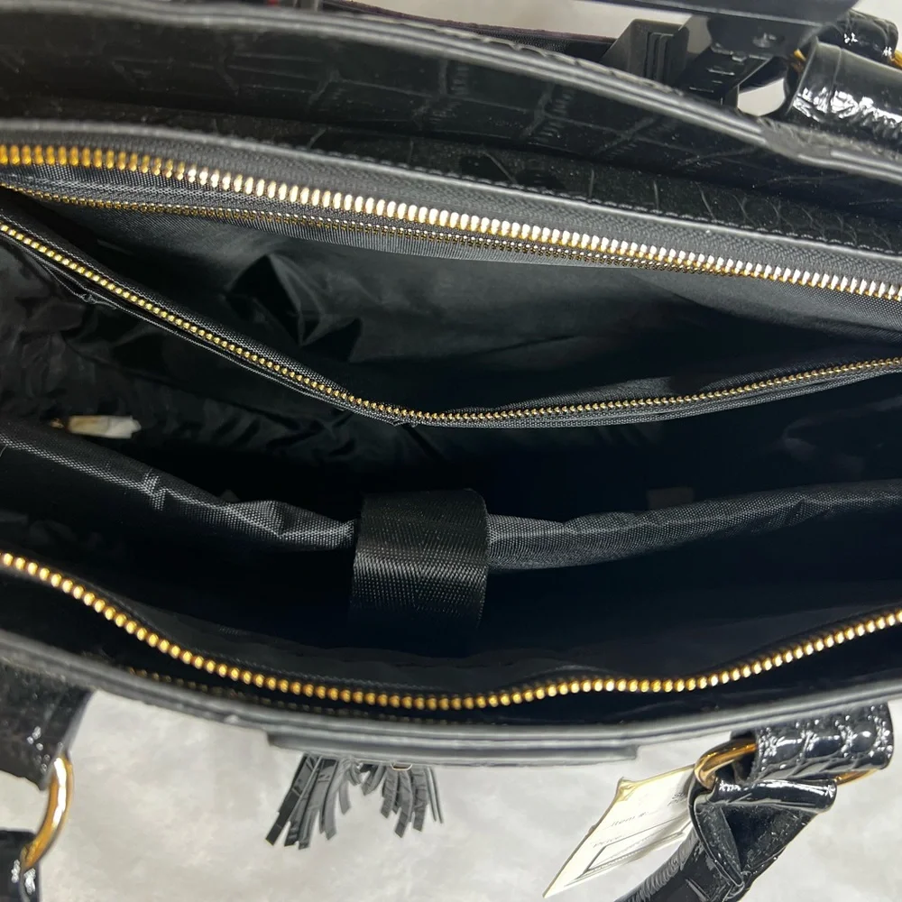 JKM and Company CONTESSA Purple Rolling Tote Bag, Travel Bag or Rolling Work Bag - Picture 2 of 16